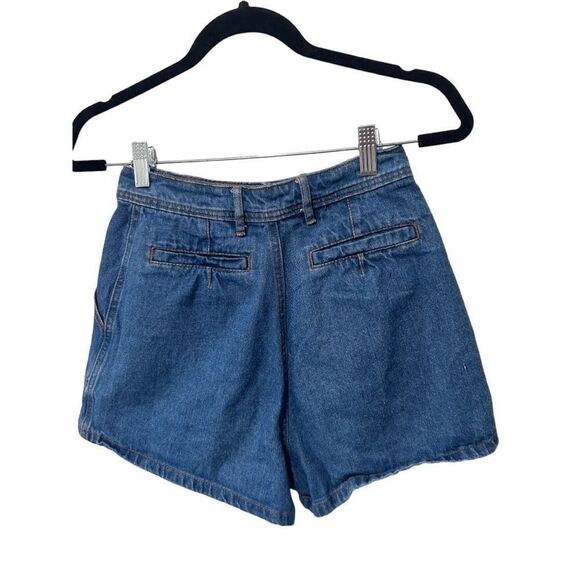 ASTR The Label Cotton Four Button Closure High Waist Denim Short Blue Size XS - Picture 5 of 9